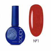 Touch Gel Polish Pixi №1 яскраво-червоний, 9 ml